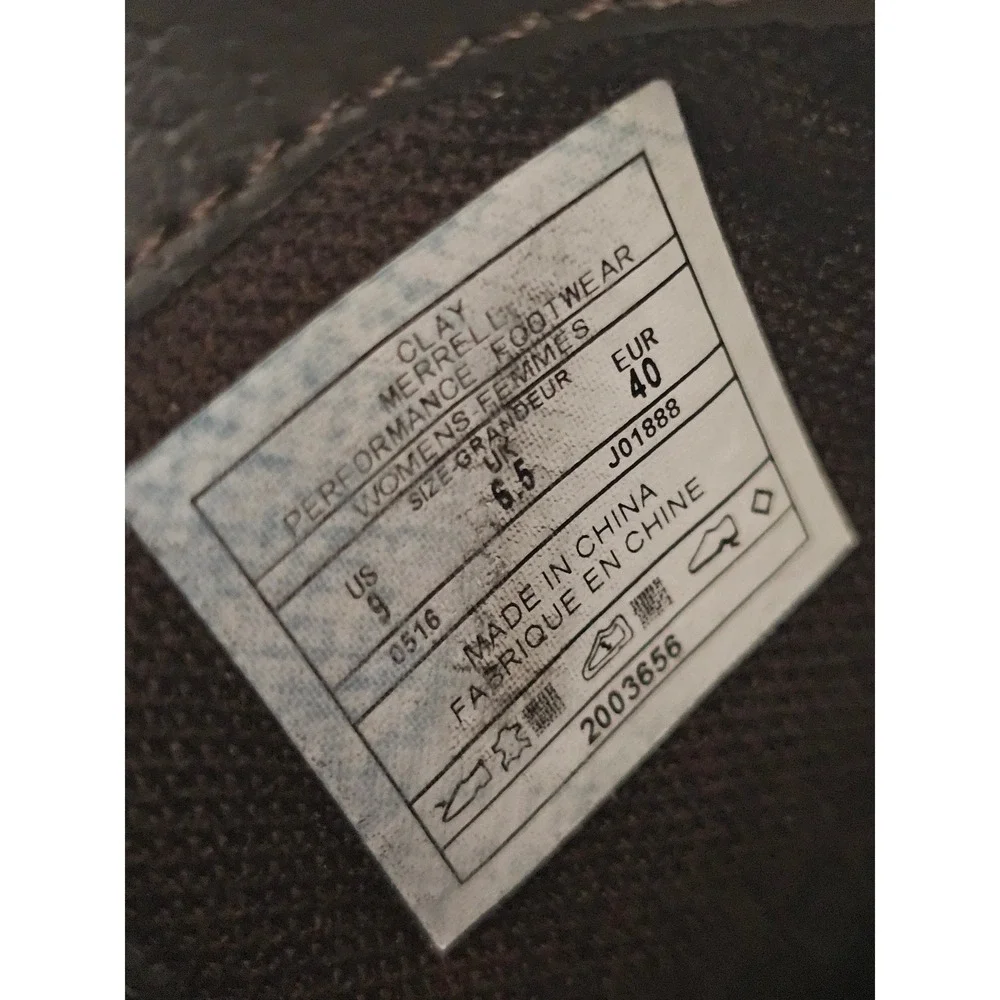 Merrell Eventyr Strap Waterproof Leather Ankle Boots Brown Womens 9 J01888‎
